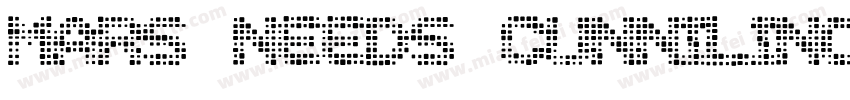 mars needs cunniling字体转换